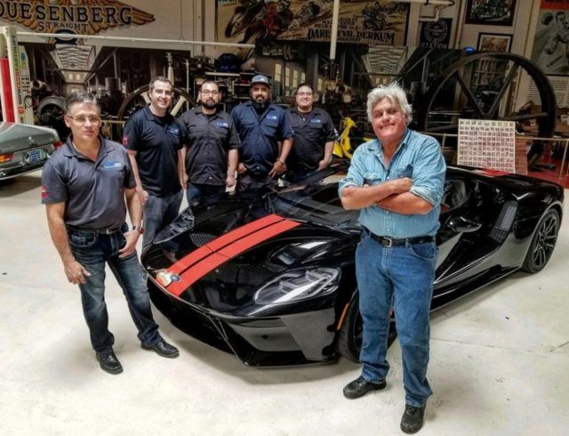 Check out Jay Leno’s Sinister-Looking Ford GT