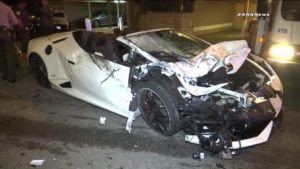 6SpeedOnline.com Lamborghini Huracan Spyder Smashed and Dashed Hollywood Crash KTLA