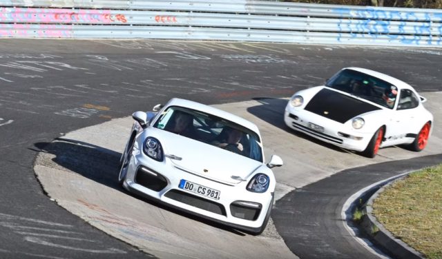 6SpeedOnline.com Porsche Cayman GT4 Clubsport vs. Carrera 993 Nurburgring Nordschleife