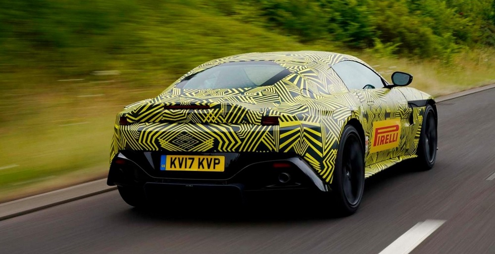 2018 Aston Martin Vantage Tantalizingly Teased