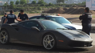 6SpeedOnline.com Ferrari 488 Stolen Mexico Painted Found Police