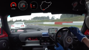Starting a Lap Of The Nurburgring