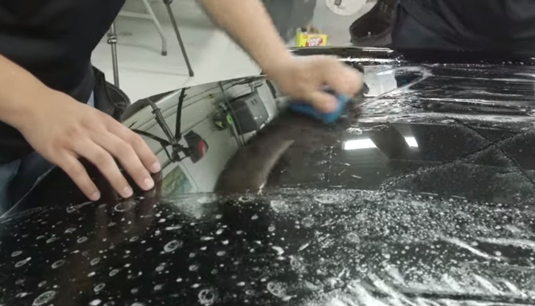 6SpeedOnline.com Clear bra XPEL paint protection film Porsche 964 AMMO NYC Larry Kosilla