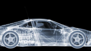 Ferrari F40 GTE Gets X-Rayed for a Unique Form of Art