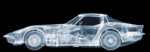 Ferrari F40 GTE Gets X-Rayed for a Unique Form of Art
