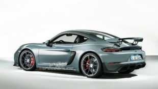 6SpeedOnline.com Porsche 718 Cayman GT4 render concept