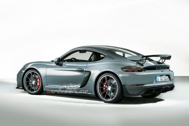 6SpeedOnline.com Porsche 718 Cayman GT4 render concept