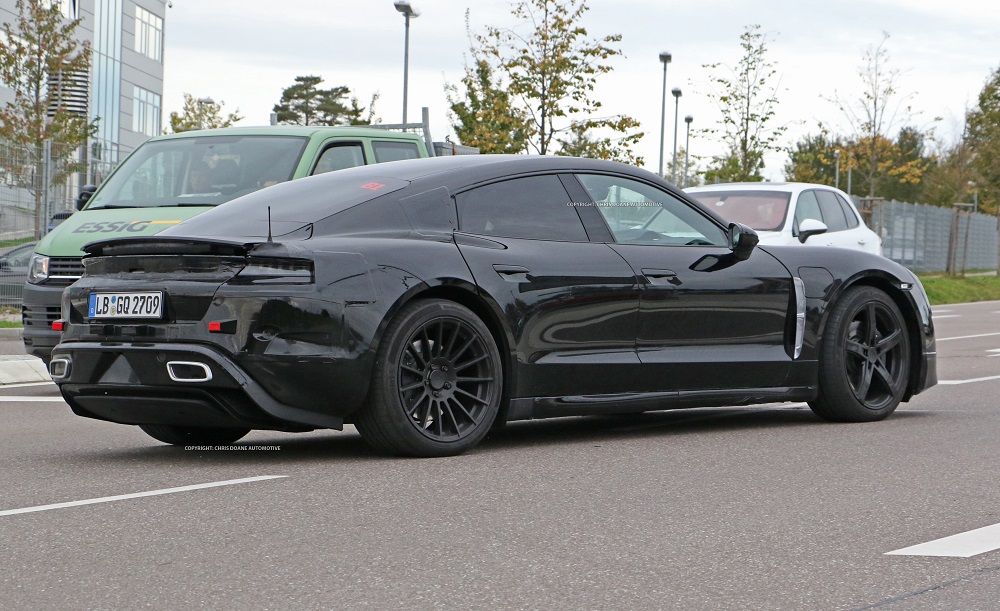 porsche mission e rear