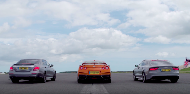E63, RS7 & GT-R: A Real Clash of the Titans