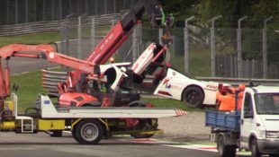 Ferrari FXX Evoluzione Crash