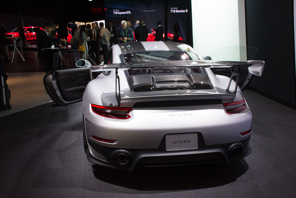 Porsche at the 2017 Los Angeles Auto Show