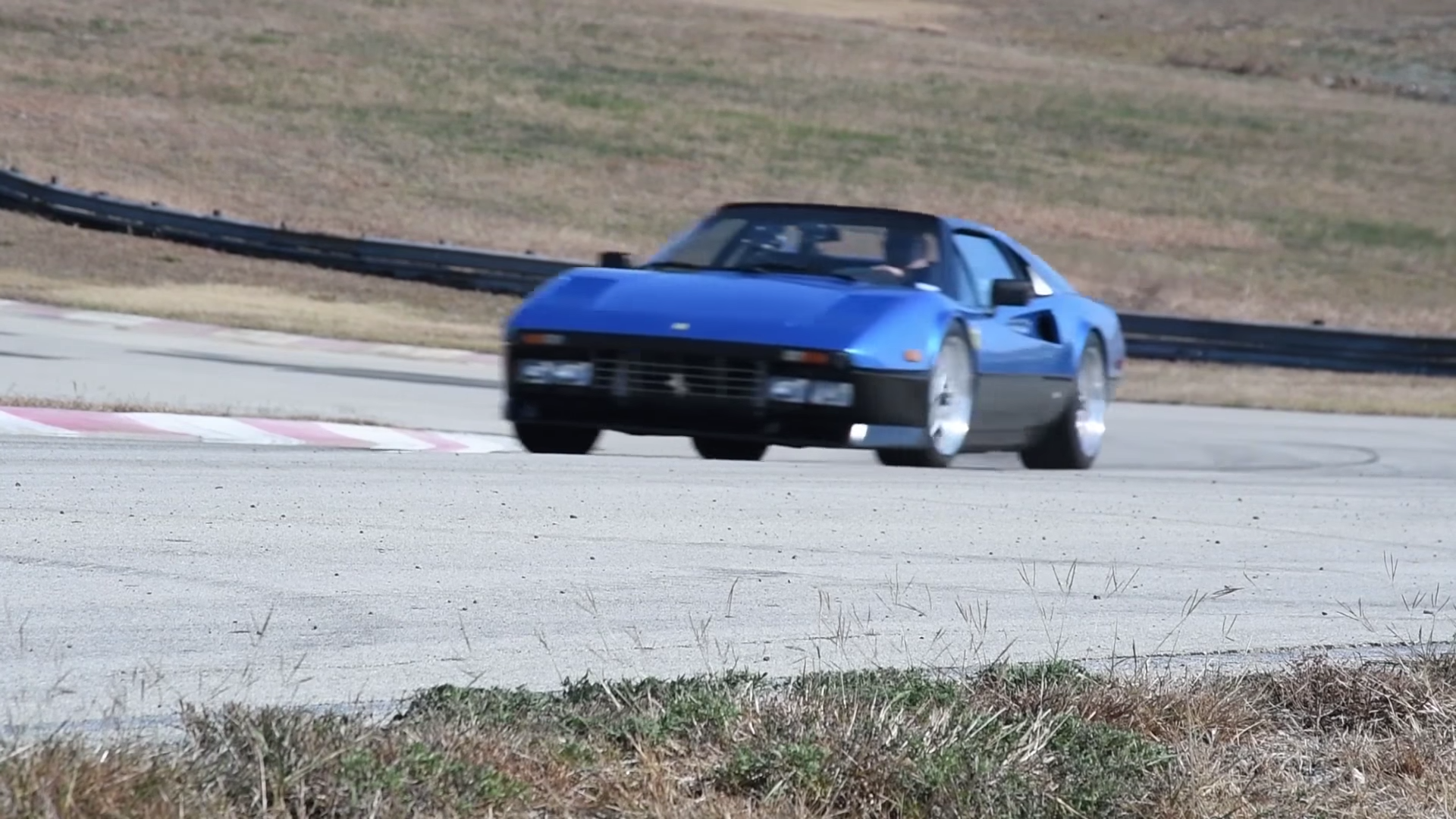 Modified 570 HP Ferrari 308 Turbo on Track (Video)
