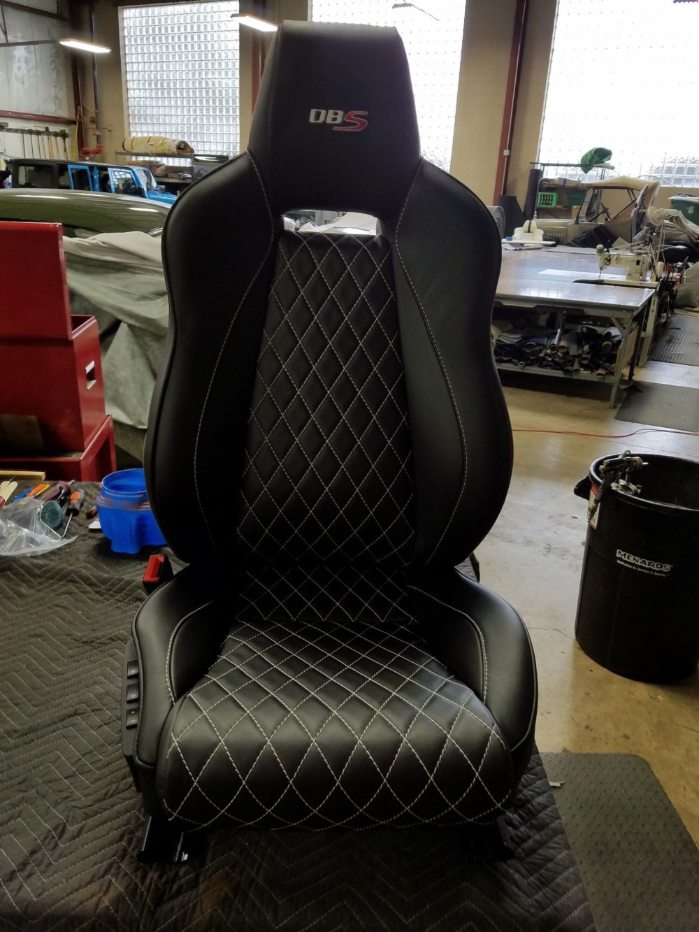6Speedonline.com Custom Aston Martin DBS S Interior Buttons Seats Steering Wheel Doors Leather