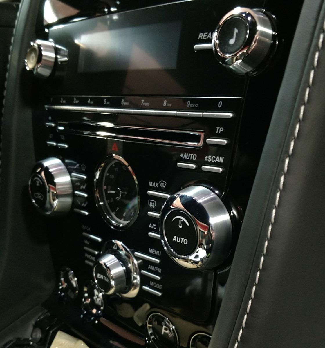 6Speedonline.com Custom Aston Martin DBS S Interior Buttons Seats Steering Wheel Doors Leather