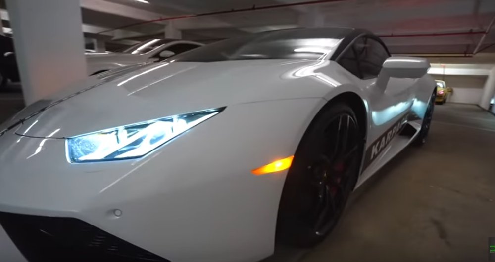 Borrowed Lamborghini Huracan