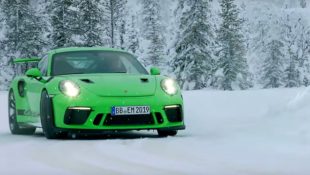 6SpeedOnline.com Porsche 911 GT3 RS Winter Snow Testing Finland
