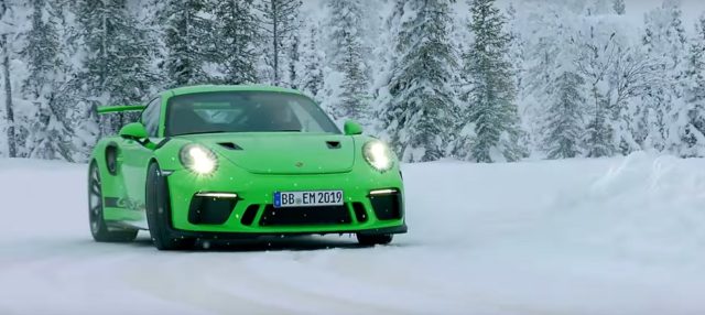 6SpeedOnline.com Porsche 911 GT3 RS Winter Snow Testing Finland