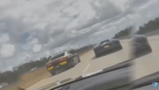We’re Still Baffled By this Highway Patrol Officer Racing a Lamborghini