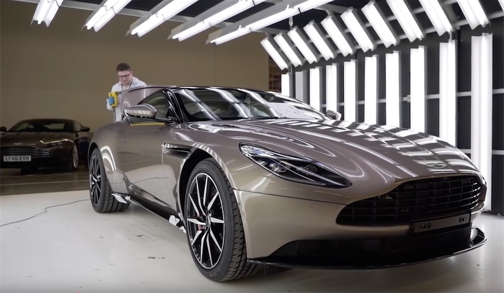 Aston Martin DB11 production and assembly.
