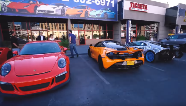 Porsche GT3 RS McLaren Lamborghini Ferrari 488GTB