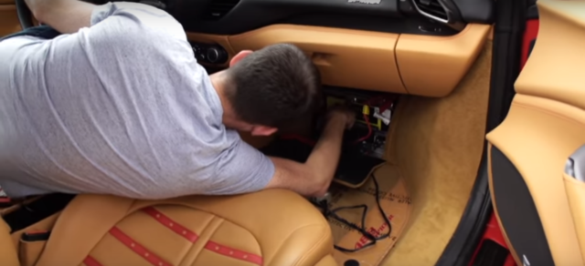 Ferrari 488 Sings the Italian Exotic Car Battery Drain Blues