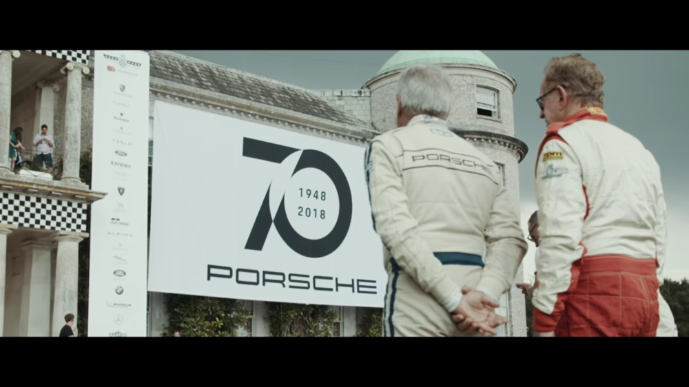 Porsche 70th at Goodwood