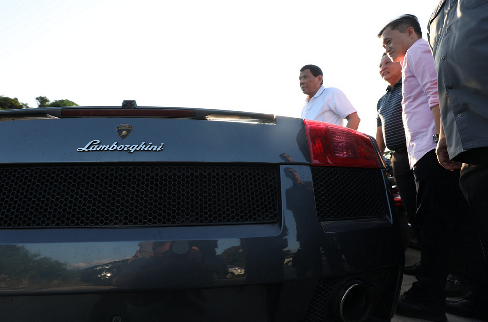 Philippines President Rodrigo Duterte Crushes Luxury Super Car Corruption Scandal 6SpeedOnline.com