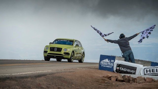 Bentley Bentayga SUV Dominates Pikes Peak