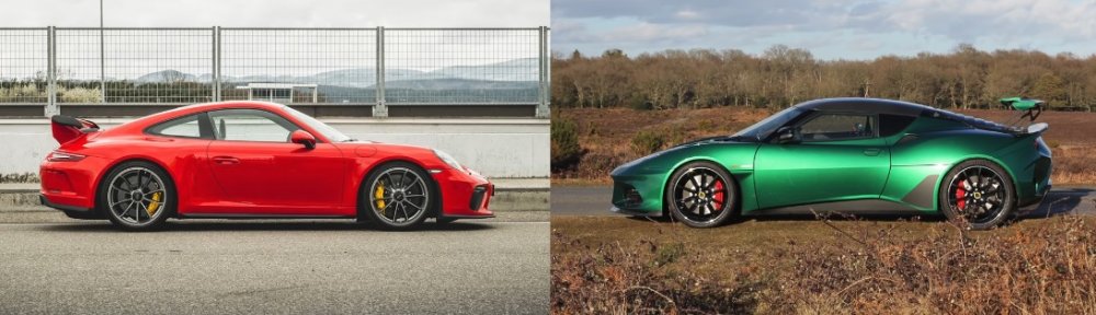 Porsche 991.2 GT3 Vs Lotus GT430