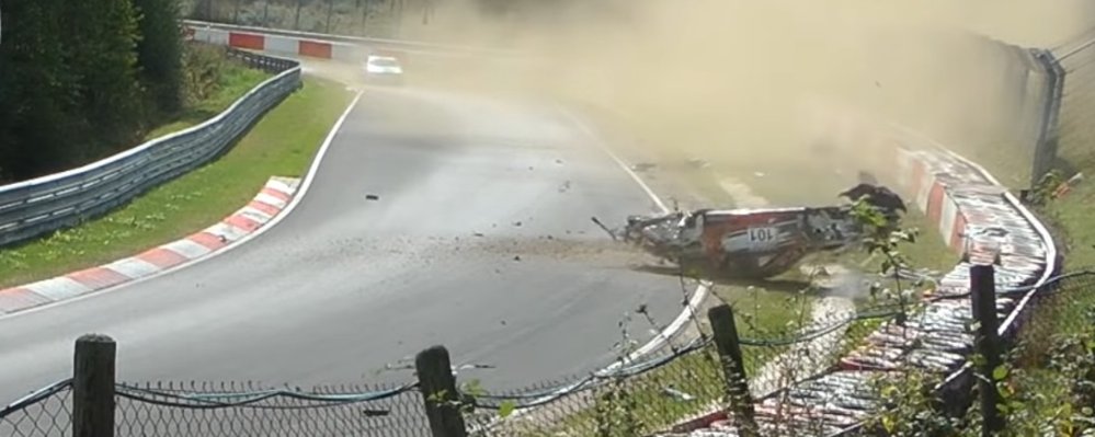 End of Porsche 911 Crash