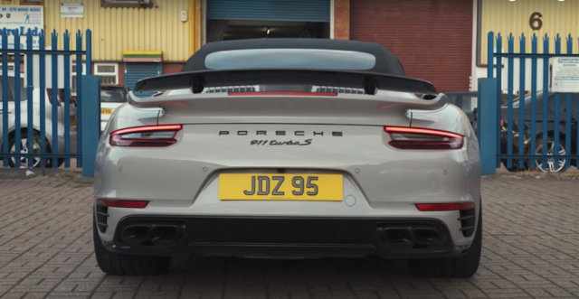 2018 Porsche 911 Turbo S at Prestige Performance London.