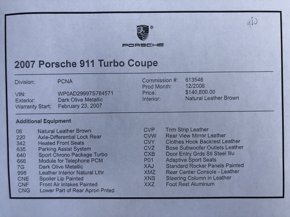 Porsche 997 Turbo Manual 911 For Sale 6SpeedOnline.com