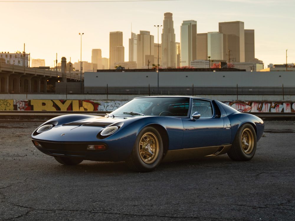 Love is a Bleu Medio Lamborghini Miura SV, Well, At Least to Us