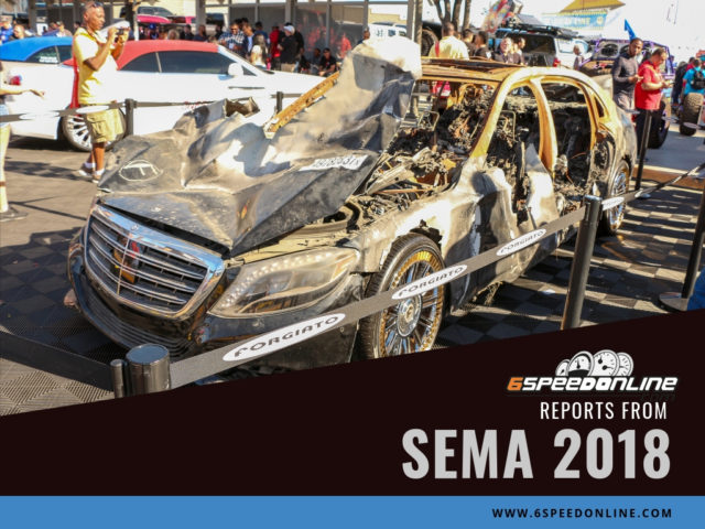 Burned Out Maybach Forgiato Wheels SEMA 2018