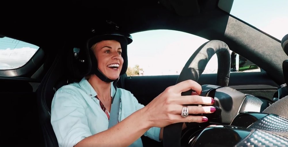 Susie Wolff Drives the AMG GT-R