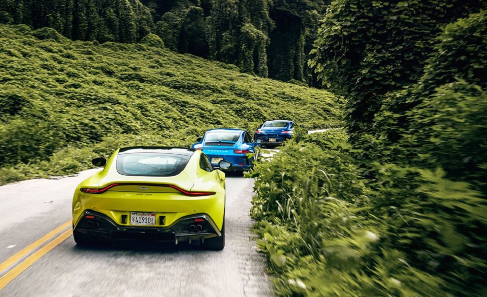 6speedonline.com 2018 Porsche 911 GT3 Battles Aston Martin Vantage and Mercedes-AMG GT C