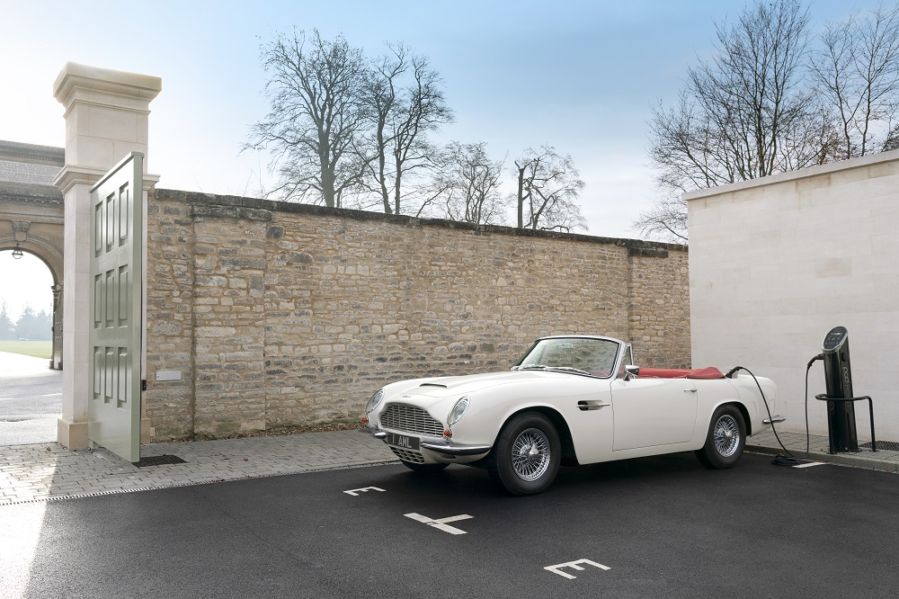 Aston MArtin Works Heritage Reversible EV Concept