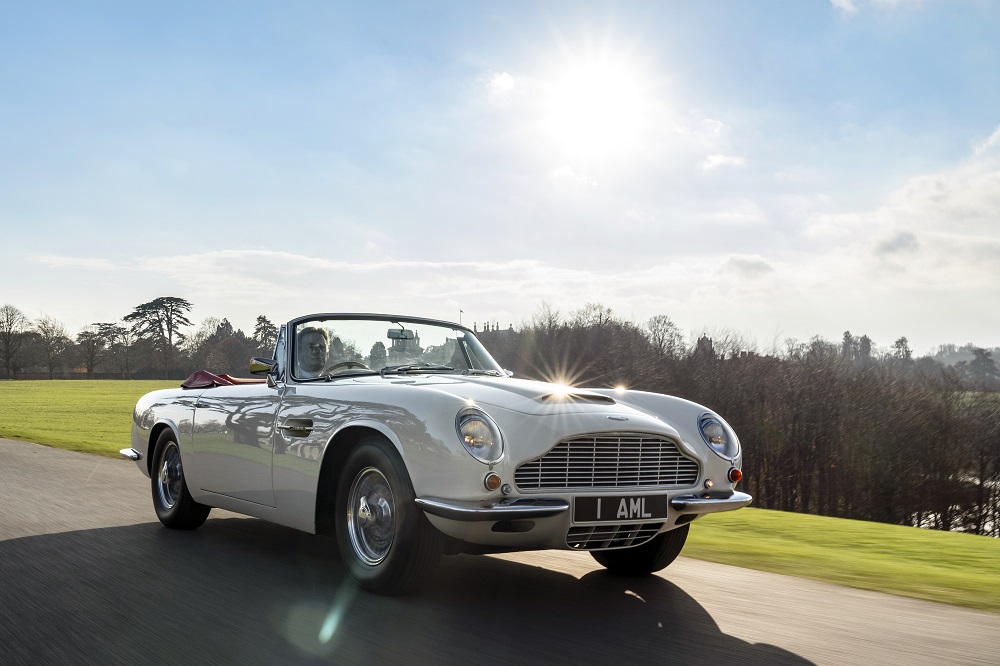Aston MArtin Works Heritage Reversible EV Concept