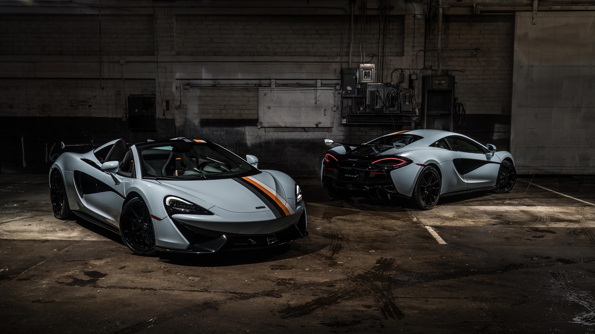 McLaren Special Operations MSO Racing Through the Ages McLaren Beverly Hills 570S Coupe Convertible
