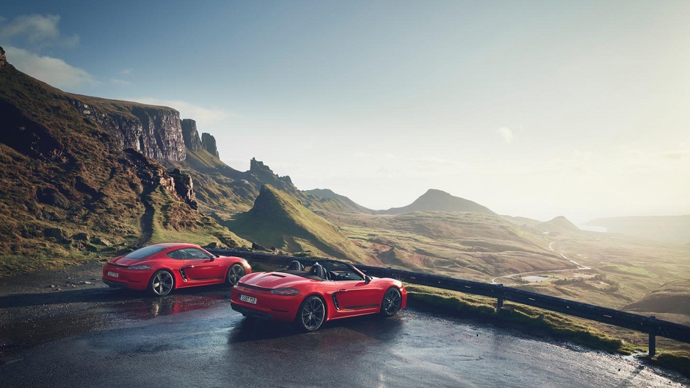 Porsche 718 Boxster T 718 Cayman T Model News Info