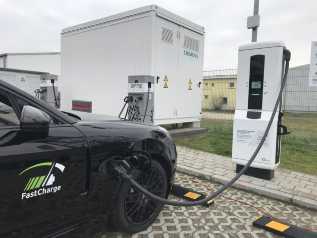 Porsche FastCharge Ultra-high-power Electric Vehicle Charging Taycan