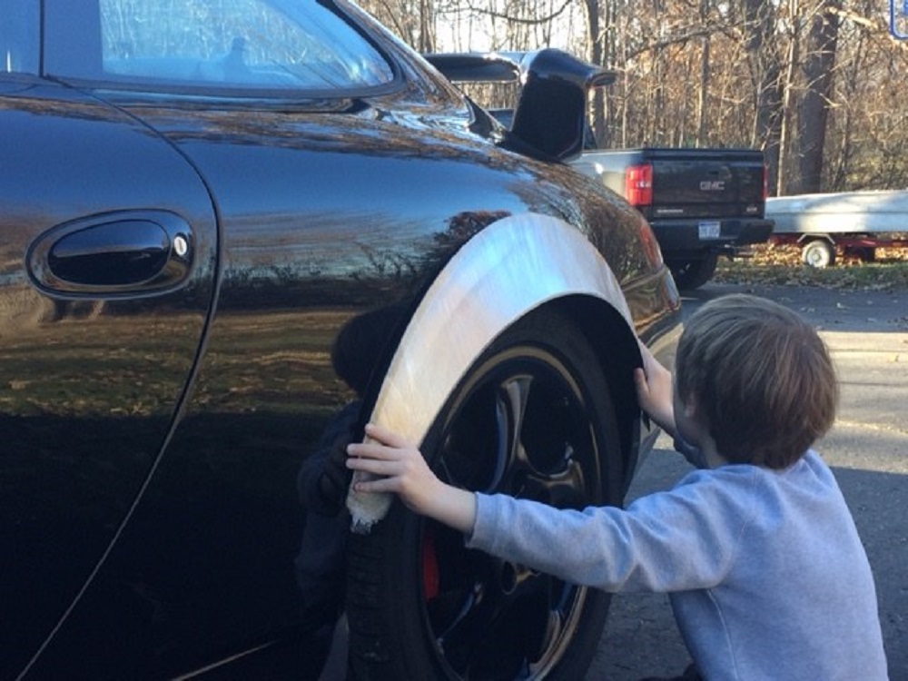 Forum Member's Handbuilt Widebody 996 Looks like it'll Turn Out Great