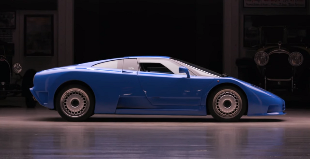 6speedonline.com Jay Leno Drives the 1993 Bugatti EB110