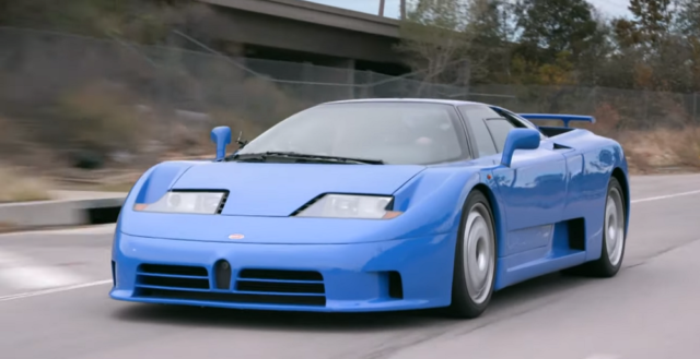 6speedonline.com Jay Leno Drives the 1993 Bugatti EB110