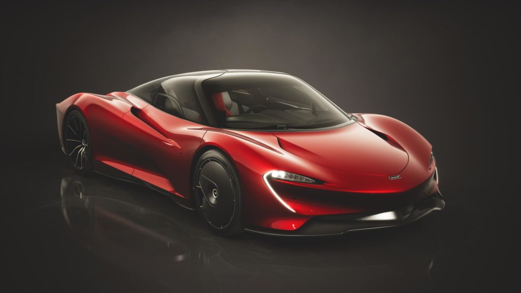 McLaren Speedtail Design Inspirations