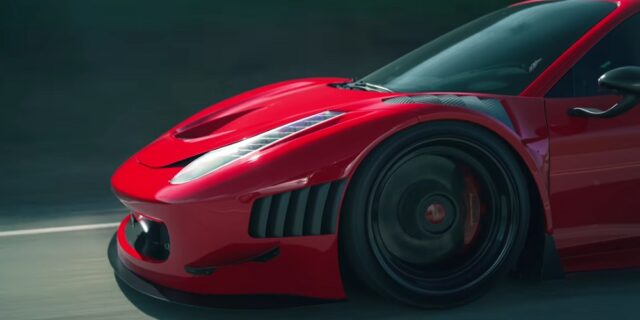 Ferrari 458 GT3 Race Car Road Legal Version
