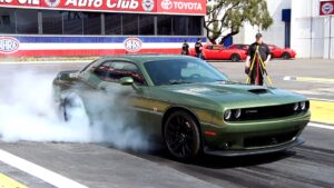 Jake Stumph 2019 Dodge Challenger RT Scat Pack 1320 Drag Strip Test First Drive Review
