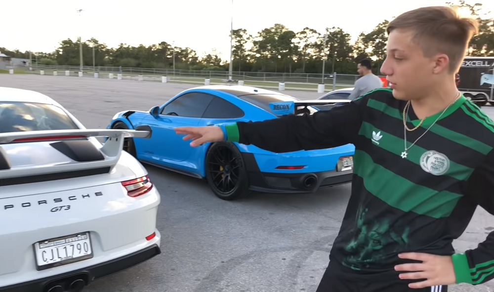6speedonline.com 14-Year-Old Learns How to Use Launch Control in His Porsche 911 GT3
