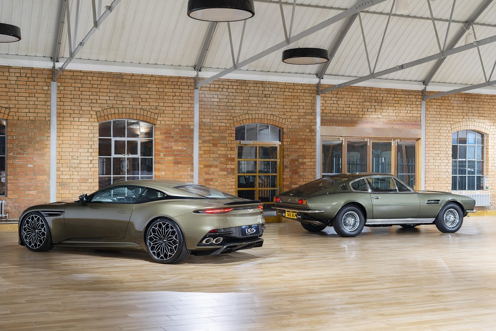 Aston Martin On Her Majesty's Secret Service DBS Superleggera
