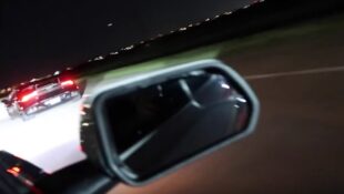 Twin Turbo Lamborghini vs Mustang Street Race